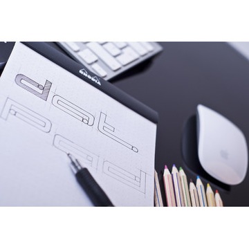 Блокнот DotPad - Родиа - черный, А5