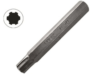 BIT 10 MM (3/8 ) RIBE M7 X 75 MM, 73MOV5-2 (S2)