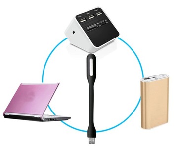 СИЛИКОНОВАЯ USB-ЛАМПА ДЛЯ НОУТБУКОВ ЦВЕТА
