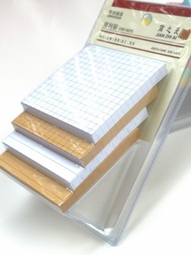 Kartki samoprzylepne STIKY NOTE kolorowe 4 x 80 sztuk