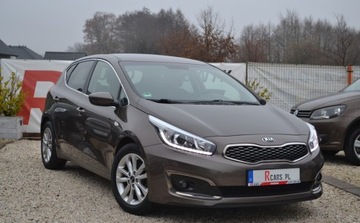 Kia Ceed II Hatchback 5d Facelifting 1.6 GDI 135KM 2018 Kia Ceed 1.6 - BEZWYPADKOWY - Bogata wersja - tuv 2027 - Super Stan 1.6