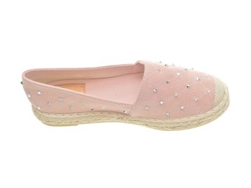ЭСПАДРИЛИ ЖЕНСКИЕ С шипами 5481 Розовые, размер 39