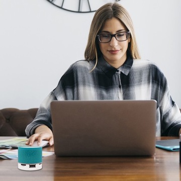 БЕСПРОВОДНОЙ МИНИ-ПОРТАТИВНЫЙ Bluetooth-ДИНАМИК USB SD СО СВЕТОДИОДОМ