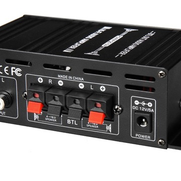 УСИЛИТЕЛЬ УСИЛИТЕЛЬ СТЕРЕО РАДИО MP3 12 В 80 Вт