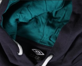 S8632 UMBRO bawełniana BLUZA Z KAPTUREM MĘSKA XXL