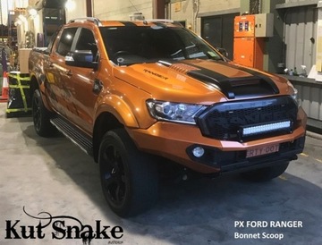Тюнинг воздухозаборника капота Ford Ranger T9 2023+
