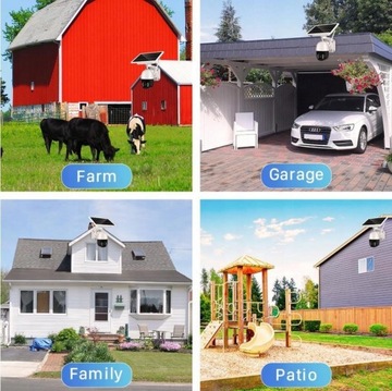 НАРУЖНАЯ СОЛНЕЧНАЯ ВРАЩАЮЩАЯСЯ IP WIFI FULL HD СОЛНЕЧНАЯ КАМЕРА