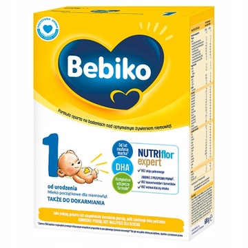 BEBIKO 1 MLEKO POCZĄTKOWE DLA NIEMOWLĄT 600G