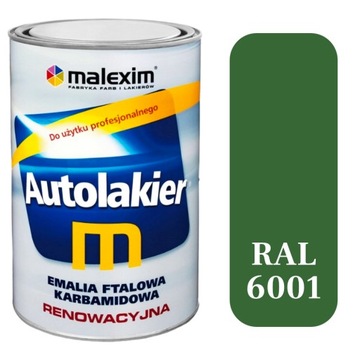 AUTOLAKIER RENOLAK FARBA RENOWACYJNA RAL 6001 ZIELONY