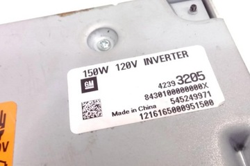 INVERTER OPEL GRANDLAND X (75) 42393205 1.2L GASOLINE 96KW 2020