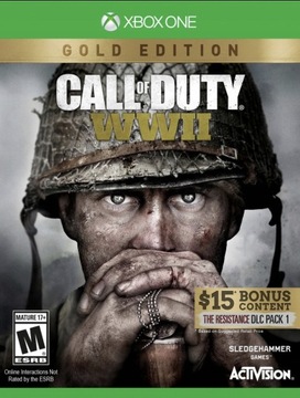 CALL OF DUTY WWII GOLD XBOX ONE/SERIES X|S KLUCZ