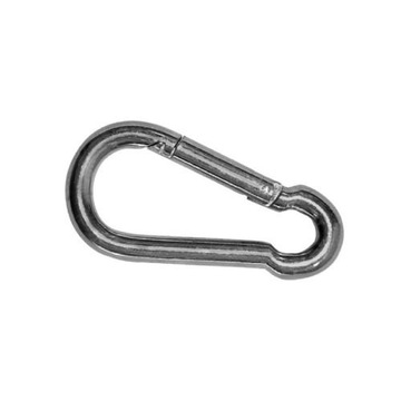 Karabińczyk do lin strażacki 4 x 40mm ocynkowany