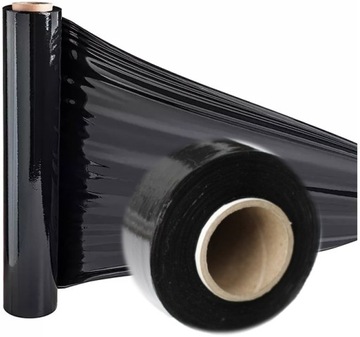 FOLIA STRETCH STRECZ PAKOWANIE CZARNA 50cm 3,3KG