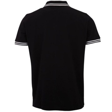 Koszulka męska polo Kappa Aleot czarna 709361 19-4006 S