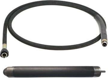 Wałek giętki Enar TDX 4m z buławą AX 40mm [DINGO]