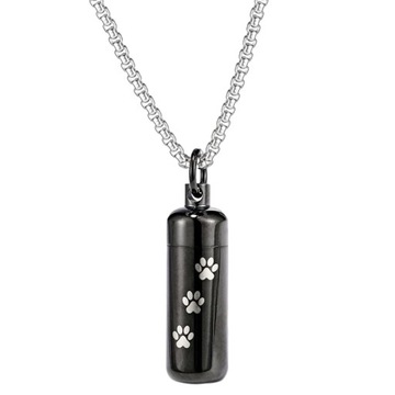 Cremation Urn Necklace Cylinder Locket Jewelr