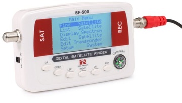 ЖК-измеритель спутникового сигнала RED EAGLE SF-500