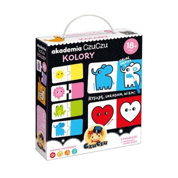 CZUCZU AKADEMIA KOLORY 18 M+ 20 ELEMENTÓW