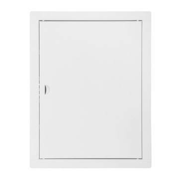 DRZWICZKI REWIZYJNE METALOWE BIAŁE 25x30 ZATRZASK