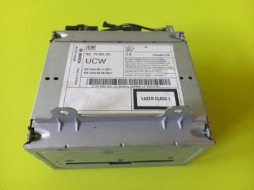 RADIO CD 22883321 OPEL ZAFIRA C 12R