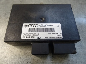 MODUŁ HAKA WESTFALIA 4E0907383A AUDI A8 D3