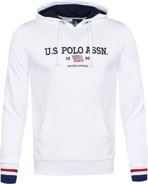 U.S. POLO ASSN. - MĘSKA BLUZA SAIM 162 66336 52088 100 bluza z kapturem