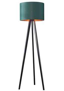 LAMPA STOJĄCA/PODŁOGOWA TROJNÓG BUTELKOWA ZIELEŃ