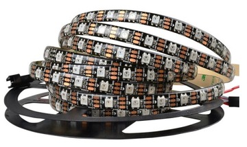 АДРЕСНАЯ СВЕТОДИОДНАЯ ЛЕНТА WS2812B 60д/м IP65 цифровая