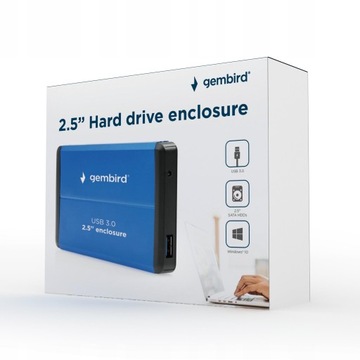 Чехол для диска 2.5 SATA USB 3.0 GEMBIRD Pocket