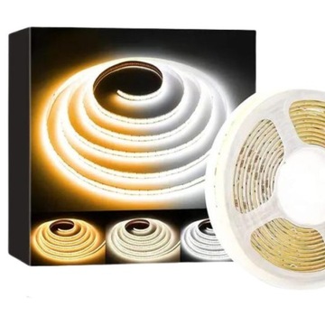 10m Taśma LED COB STRIP CCT 12V 14W/m 608 Led/m IP20