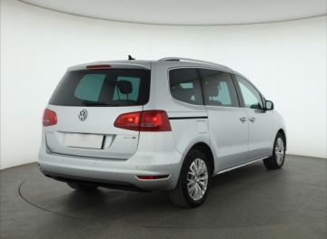 Volkswagen Sharan II Van 2.0 TSI 200KM 2013 VW Sharan 2.0 TSI, Salon Polska, DSG, Skóra, Navi, zdjęcie 4
