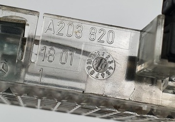LAMPA OSVĚTLENÍ INTERIÉR MERCEDES W169 A2038201801