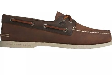 SPERRY MOKASYNY MĘSKIE BRĄZOWE SKÓRZANE 46 1Ż6M