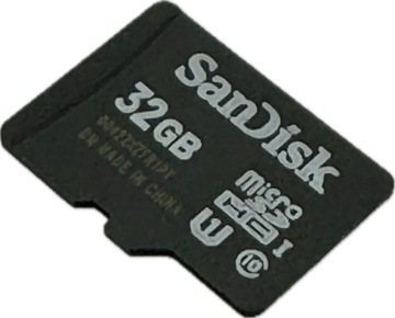 Oryginalna Karta pamięci SDHC SanDisk 32 GB Do Telefonu kamer aparatów fot