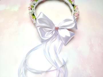 Венок для причастия, венок для причастия, розовый