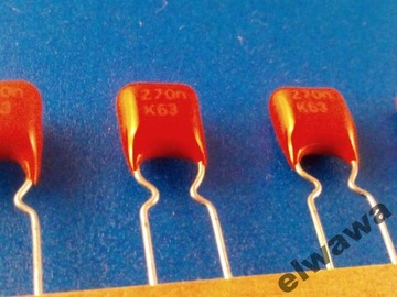 Kondensator fol. 270nF 63V 10% R5 PHILIPS - 100szt