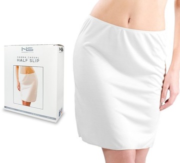 PÓŁHALKA klasyczna HANNA STYLE biały 3XL 15-02