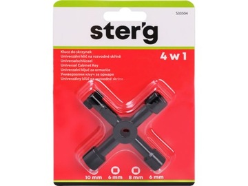 КЛЮЧ ДЛЯ ГАЗОВЫХ ЭЛЕКТРИЧЕСКИХ КОРОБОК 4в1