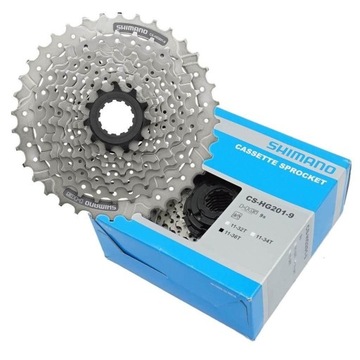 SHIMANO ALTUS CS-HG200 КАССЕТНАЯ 9-скоростная 11-34 зуб.