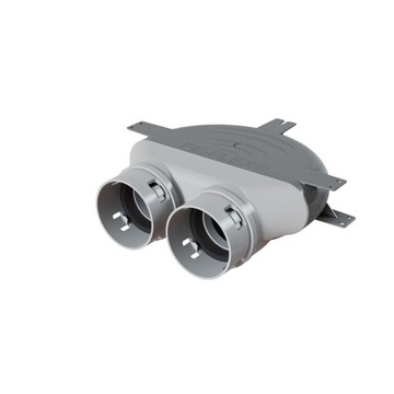 PE-FLEX Puszka rozprężna 2x75/125 sufit PLASTIKOWA