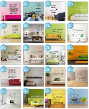 Самоклеящиеся наклейки на стену, СЦЕНАРИИ, ЦИТАТЫ