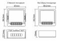 Модуль мини-диммера OXT 2 цепи ZigBee TUYA