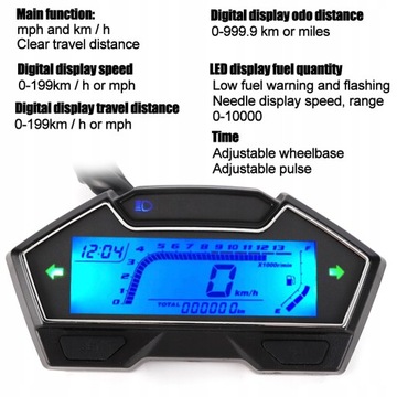 Светодиодный мотоциклетный спидометр