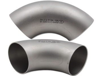 Kolano nierdzewne 54x1.5mm kolanko INOX 2.125 CALA