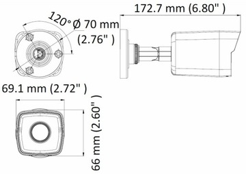 IP-КАМЕРА DS-2CD1041G0-I/PL(2,8ММ) - 4 Мп
