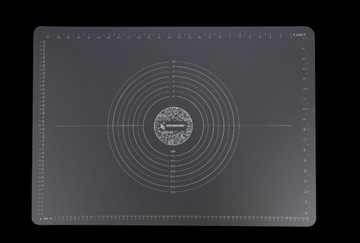 СИЛИКОНОВЫЙ КУХОННЫЙ СТОЛ, БОЛЬШОЙ, 70x50см, КОВРИК, ПОДЛОЖКА ДЛЯ ТОРТА, XXL