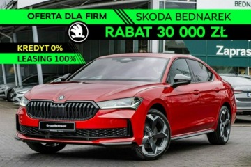 Skoda Superb IV Liftback 2.0 TSI 265KM 2026 Škoda Superb Skoda Superb Sportline 2.0 TSI 265
