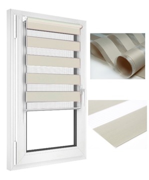 PROWADZENIE ŻYŁKOWE Roleta DZIEŃ NOC 83x215 cm