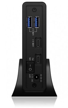 Корпус жесткого диска 2,5/3,5 SSD с концентратором USB-C 2xUSB A