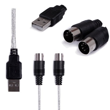 MIDI IN - MIDI OUT USB-адаптер ИНТЕРФЕЙС 5 DIN